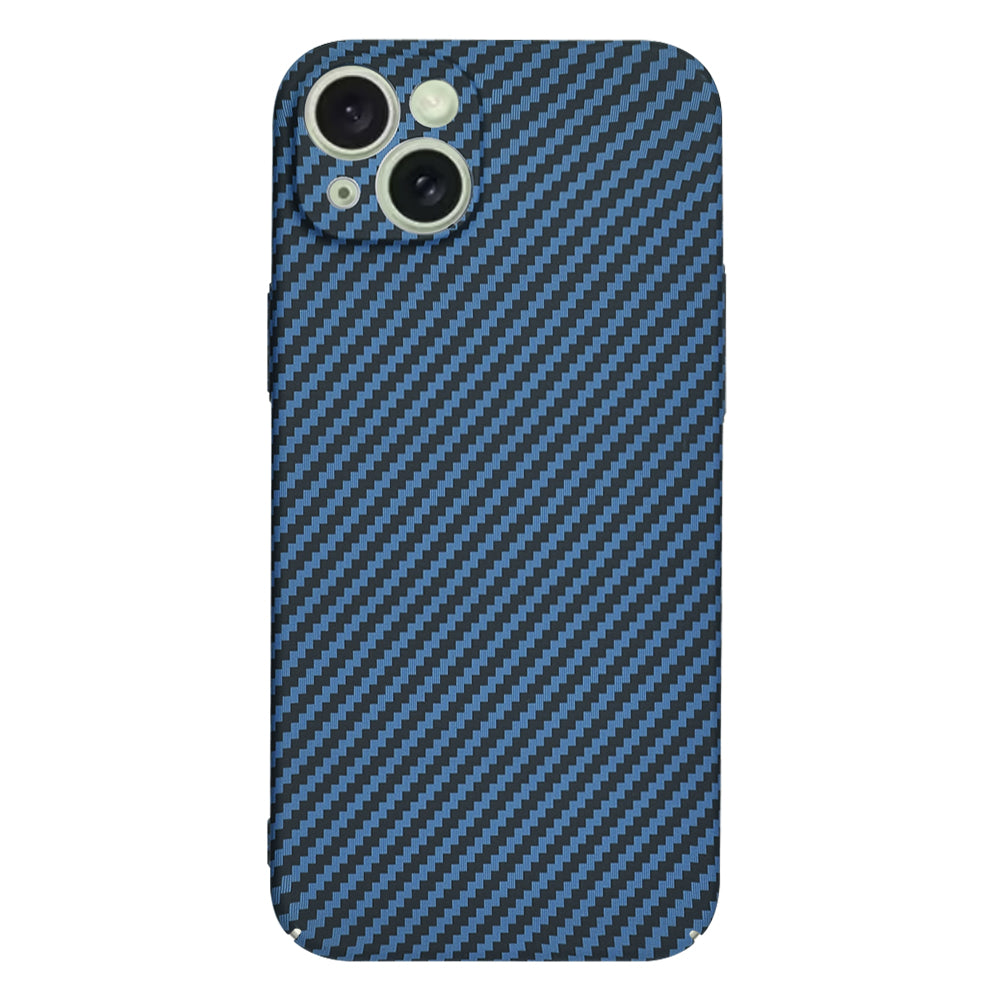 Kuori Apple iPhone 15 Plus:lle, Techsuit, Carbonite FiberShell, Turkoosi