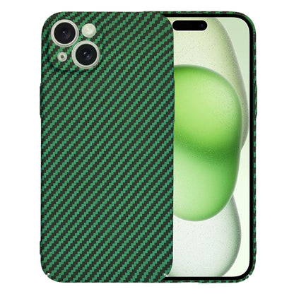 Kuori Apple iPhone 15 Plus:lle, Techsuit, Carbonite FiberShell, Vihreä