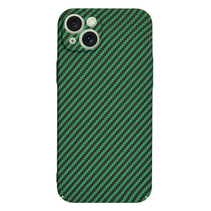 Kuori Apple iPhone 15 Plus:lle, Techsuit, Carbonite FiberShell, Vihreä