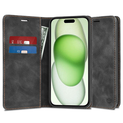 Case for Apple iPhone 15 Plus, Techsuit, Confy, Black