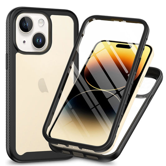 Kuori Apple iPhone 15 Plus:lle, Techsuit, Defense360 Pro, Musta