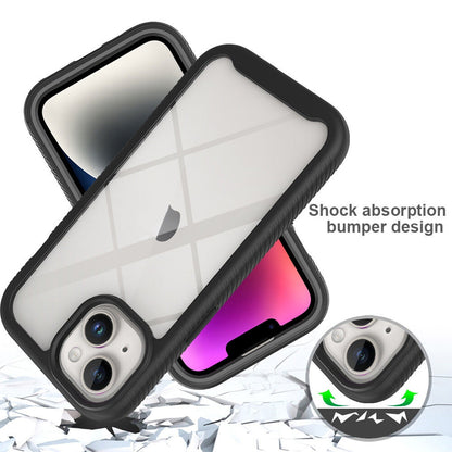 Kuori Apple iPhone 15 Plus:lle, Techsuit, Defense360 Pro, Musta
