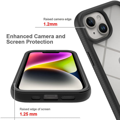 Kuori Apple iPhone 15 Plus:lle, Techsuit, Defense360 Pro, Musta