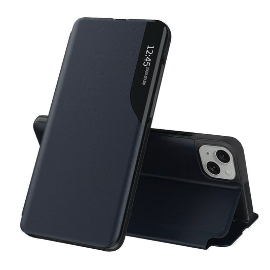 Kuori Apple iPhone 15 Plus -puhelimelle, Techsuit, eFold, Tummansininen