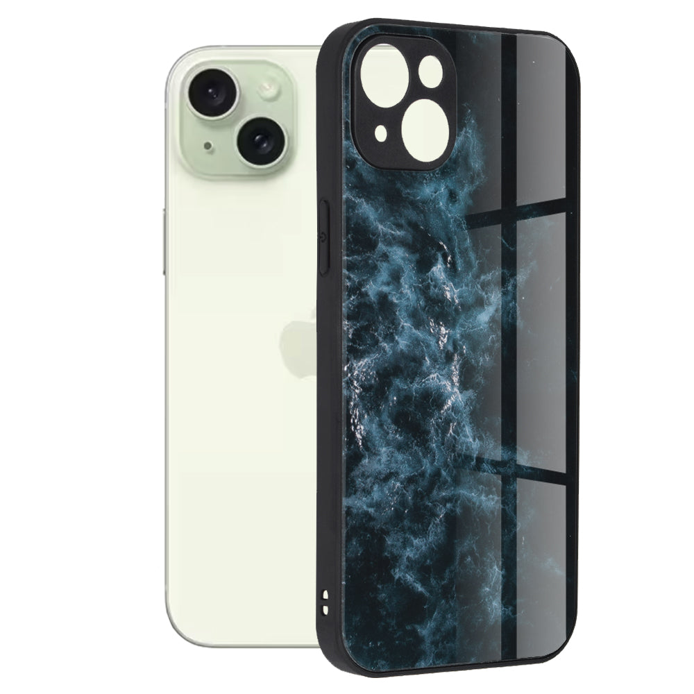 Case for Apple iPhone 15 Plus, Techsuit, Glaze, Blue