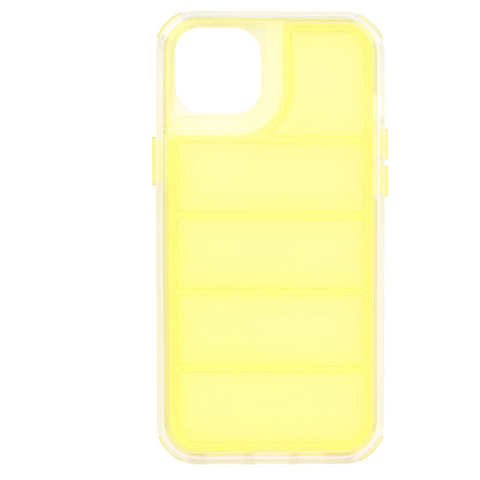 Kuori Apple iPhone 15 Plussalle, Techsuit, Wave Shield, Keltainen