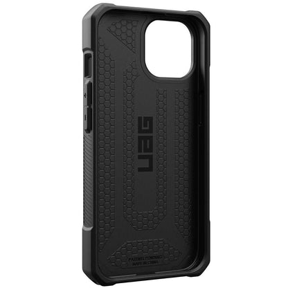 Kuori Apple iPhone 15 Plus -puhelimelle, Urban Armor Gear, Monarch Kevlar, Musta