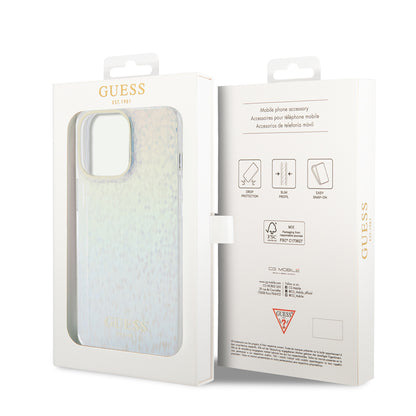 Suojakotelo Apple iPhone 15 Pro Maxille, Guess, IML Faceted Mirror Disco Iridescent, Monivärinen