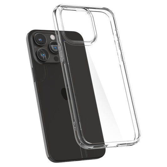 Kotelo Apple iPhone 15 Pro Max:lle, Spigen, Ultra Hybrid, Läpinäkyvä