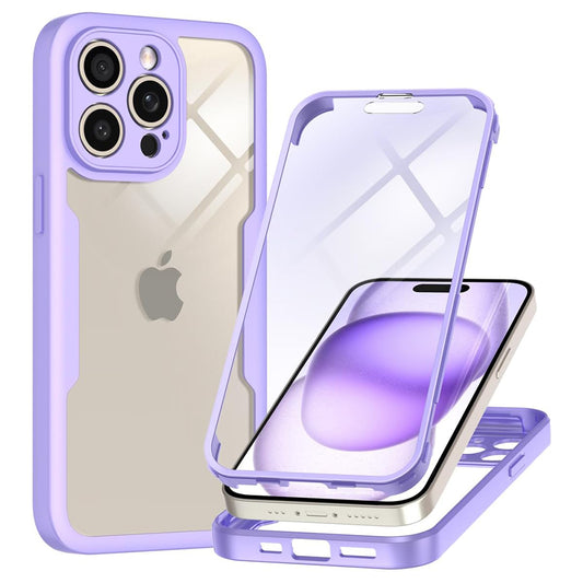 Kuori Apple iPhone 15 Pro Maxille, Techsuit, ColorVerse 360, Violetti