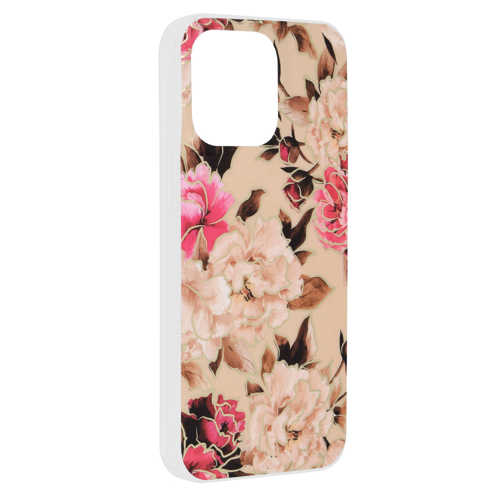 Kuori Apple iPhone 15 Pro Maxille, Techsuit, Marble, Beige