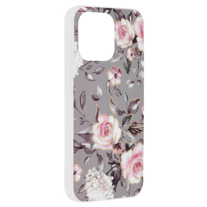 Kuori Apple iPhone 15 Pro Maxille, Techsuit, Marble, Harmaa