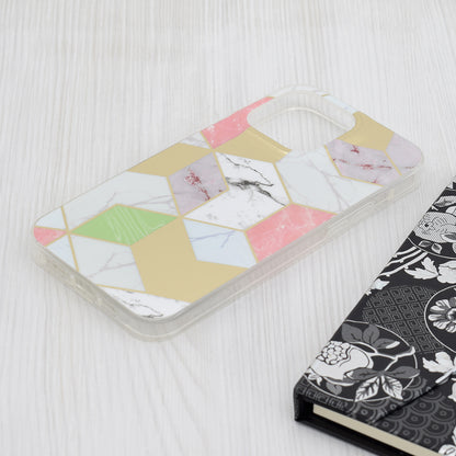 Kuori Apple iPhone 15 Pro Maxille, Techsuit, Marble, Violetti