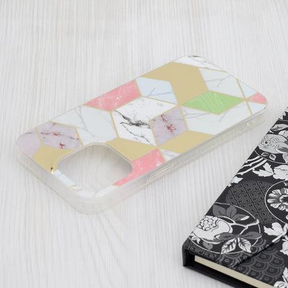Kuori Apple iPhone 15 Pro Maxille, Techsuit, Marble, Violetti