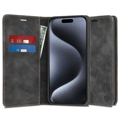 Kuori Apple iPhone 15 Pro:lle, Techsuit, Confy, Musta