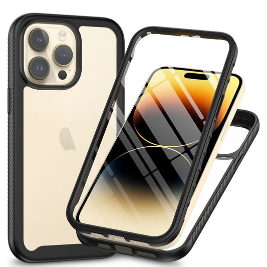 Kuori Apple iPhone 15 Pro:lle, Techsuit, Defense360 Pro, Musta