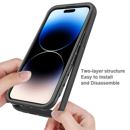 Kuori Apple iPhone 15 Pro:lle, Techsuit, Defense360 Pro, Musta