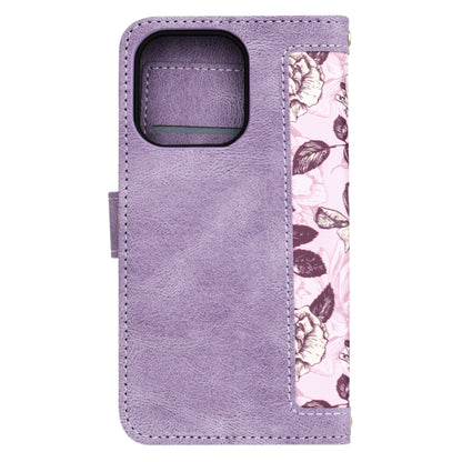 Kuori Apple iPhone 15 Pro:lle, Techsuit, FlipCraft, Violetti