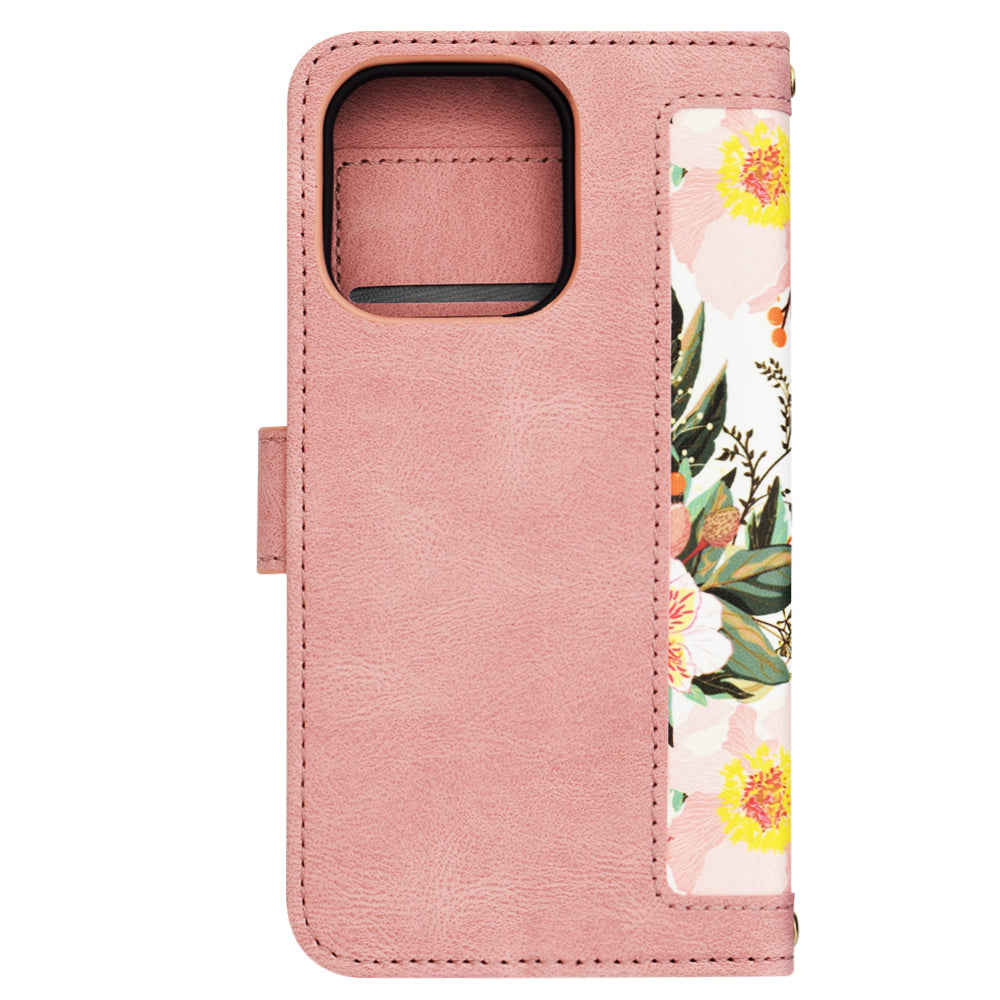 Case for Apple iPhone 15 Pro, Techsuit, FlipCraft, Pink