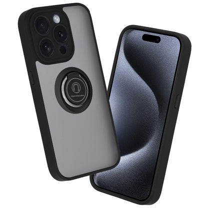 Kuori Apple iPhone 15 Pro:lle, Techsuit, Glinth, Musta