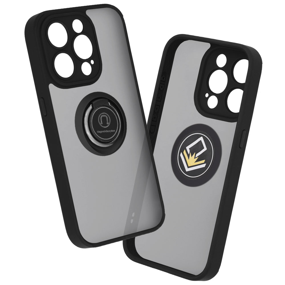 Kuori Apple iPhone 15 Pro:lle, Techsuit, Glinth, Musta