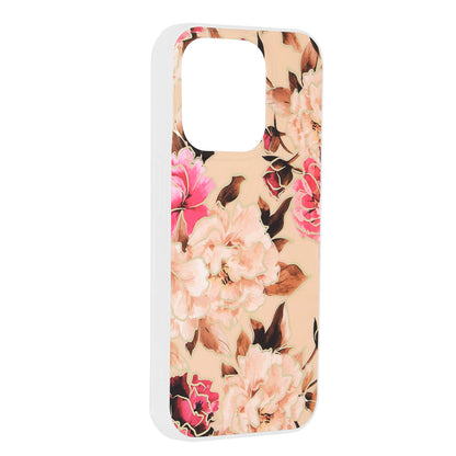Kuori Apple iPhone 15 Pro:lle, Techsuit, Marble, Beige