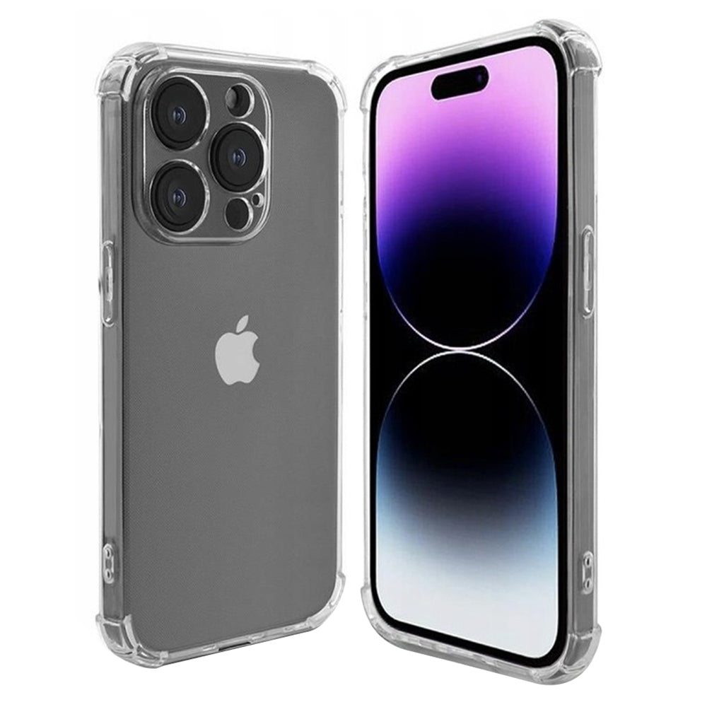 Kuori Apple iPhone 15 Pro:lle, Techsuit, Iskunkestävä Kirkas, Läpinäkyvä