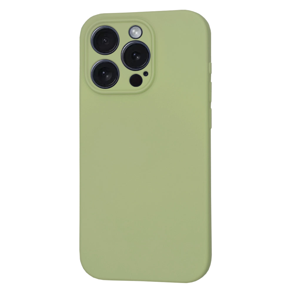 Kotelo Apple iPhone 15 Prolle, Techsuit, SoftFlex, Matcha