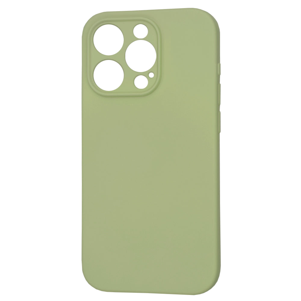 Kotelo Apple iPhone 15 Prolle, Techsuit, SoftFlex, Matcha