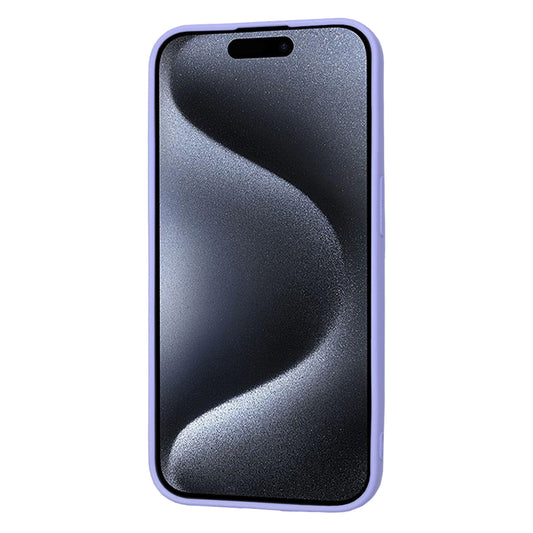 Kotelo Apple iPhone 15 Prolle, Techsuit, SoftFlex, Vaaleanvioletti