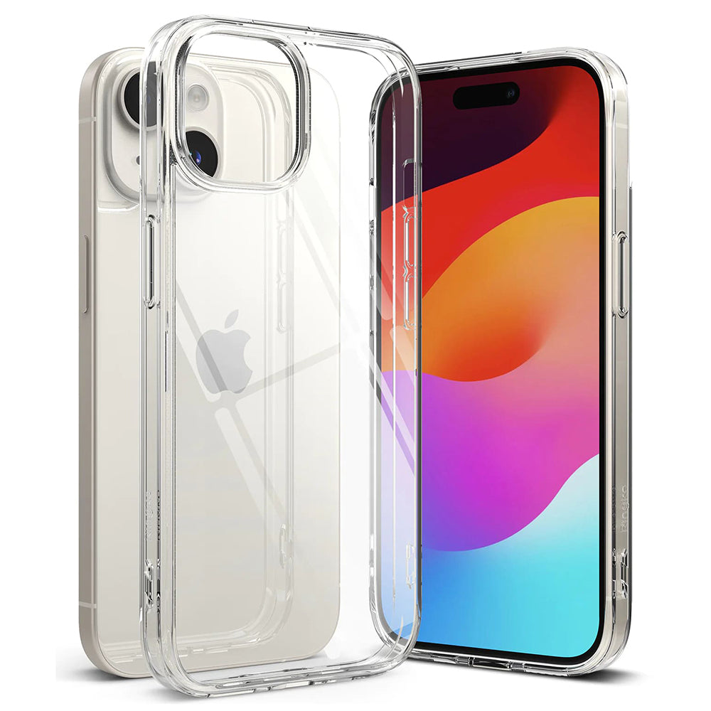 Case for Apple iPhone 15, Ringke, Fusion, Transparent