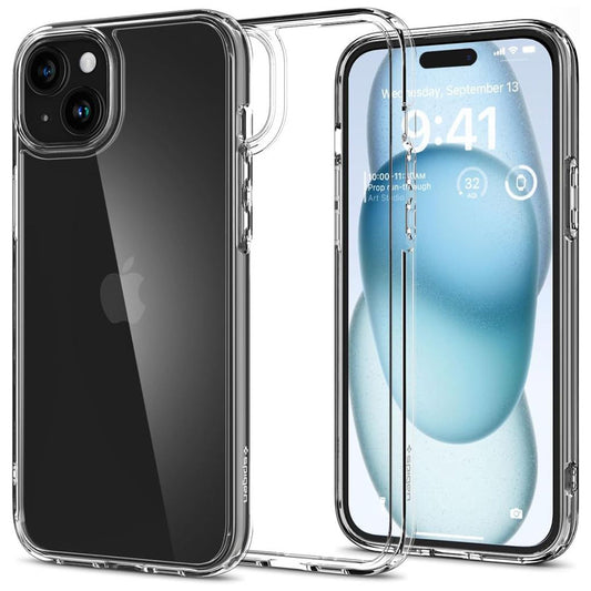 Kuori Apple iPhone 15:lle, Spigen, Ultra Hybrid, Läpinäkyvä ACS06793