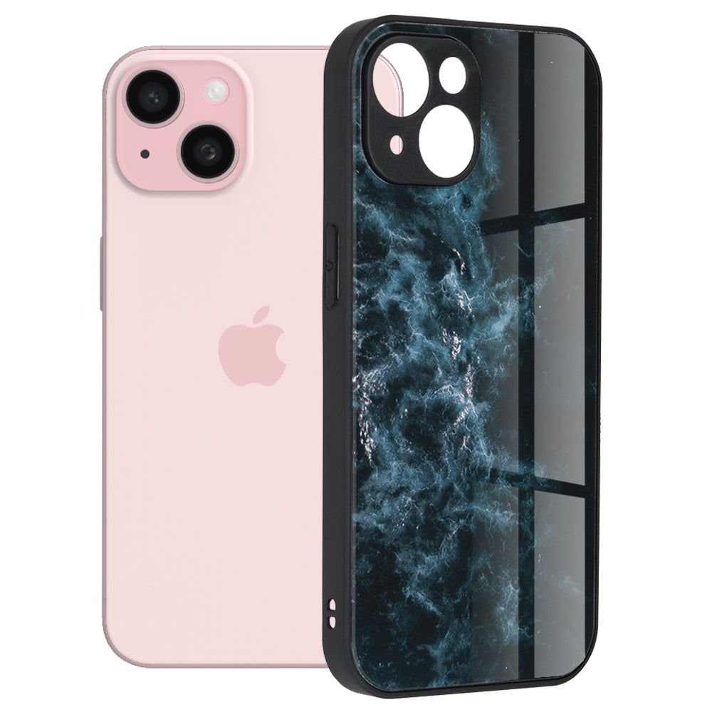 Kotelo Apple iPhone 15:lle, Techsuit, Glaze, Sininen