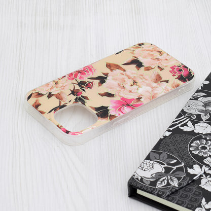 Case for Apple iPhone 15, Techsuit, Marble, Beige