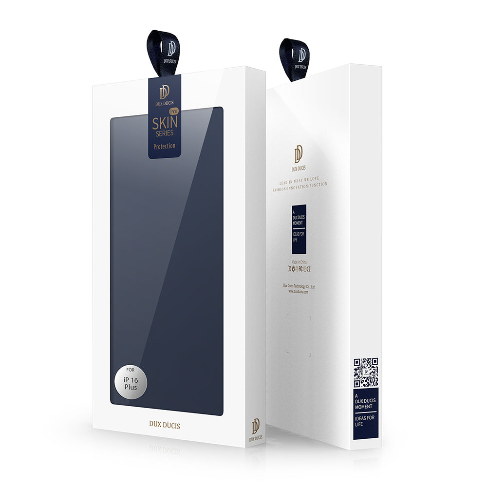 Kuori Apple iPhone 16 Plus:lle, DUX DUCIS, Skin Pro, Musta