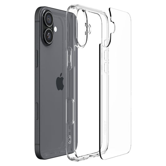 Kotelo Apple iPhone 16 Plus, Spigen, Ultra Hybrid, Läpinäkyvä