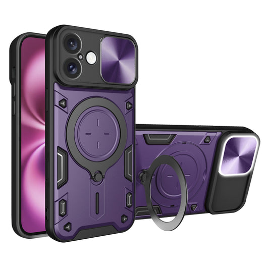 Kuori Apple iPhone 16 Plus:lle, Techsuit, CamGuard Pro, Violetti