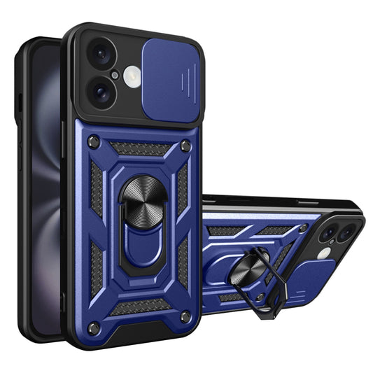 Kuori Apple iPhone 16 Plus:lle, Techsuit, CamShield, Sininen