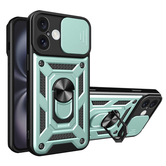 Kuori Apple iPhone 16 Plus:lle, Techsuit, CamShield, Vihreä
