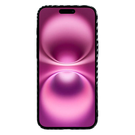Kuori Apple iPhone 16 Plus:lle, Techsuit, Carbonite FiberShell, Musta Harmaa