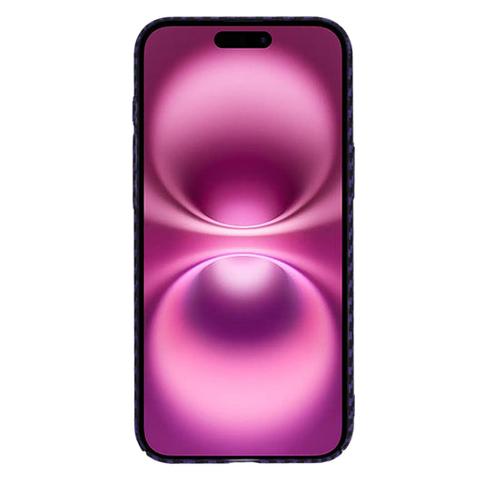 Kuori Apple iPhone 16 Plus:lle, Techsuit, Carbonite FiberShell, Violetti