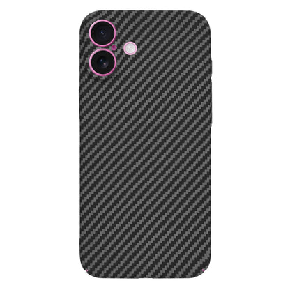 Kuori Apple iPhone 16 Plusille, Techsuit, Carbonite FiberShell, Musta