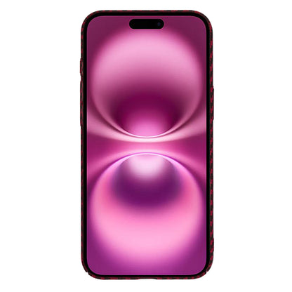 Kuori Apple iPhone 16 Plus:lle, Techsuit, Carbonite FiberShell, Punainen