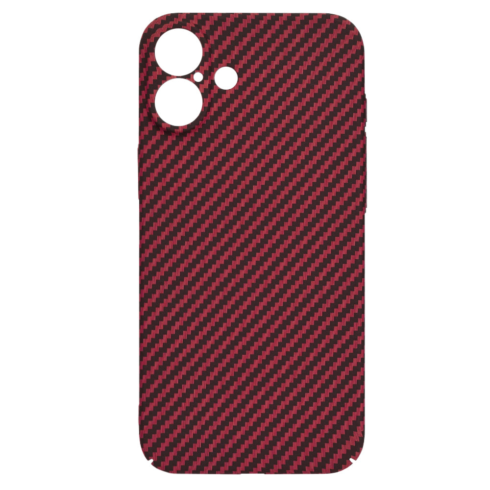 Kuori Apple iPhone 16 Plus:lle, Techsuit, Carbonite FiberShell, Punainen