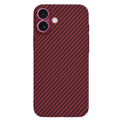 Kuori Apple iPhone 16 Plus:lle, Techsuit, Carbonite FiberShell, Punainen