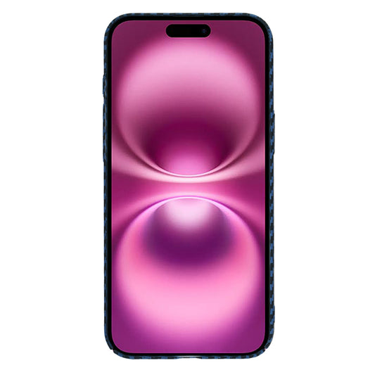 Kuori Apple iPhone 16 Plus:lle, Techsuit, Carbonite FiberShell, Turkoosi
