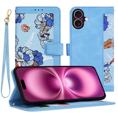 Kuori Apple iPhone 16 Plus:lle, Techsuit, FlipCraft, Sininen