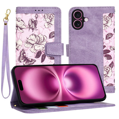 Kuori Apple iPhone 16 Plusille, Techsuit, FlipCraft, Violetti
