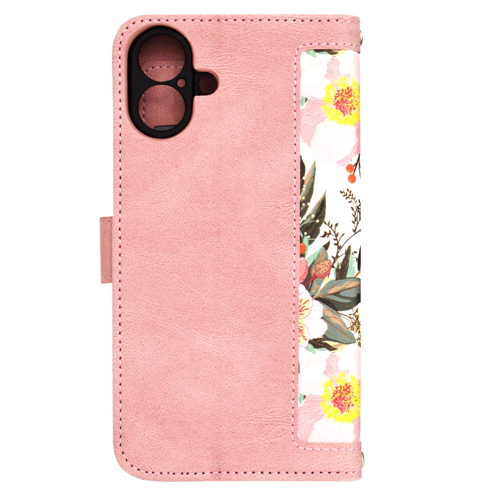 Kuori Apple iPhone 16 Plus:lle, Techsuit, FlipCraft, Vaaleanpunainen