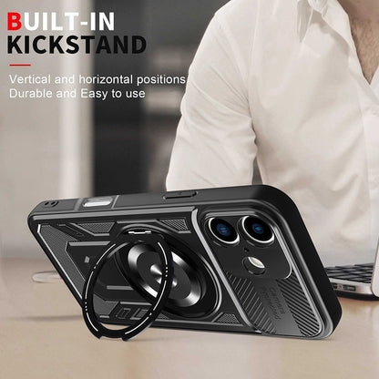 Kuori Apple iPhone 16 Plus:lle, Techsuit, RuggedCam, Harmaa